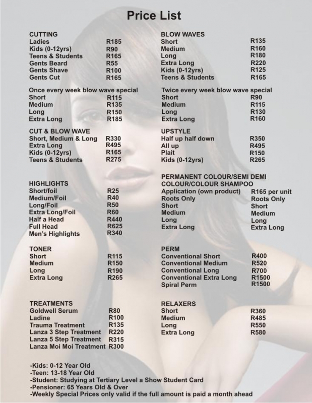 HANDS ON HAIR AND BEAUTY SALON Browse FindThem Fourways